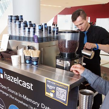 barista na targi do wynajęcia