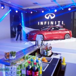 Bar-Event na promocji nowego modelu Infiniti